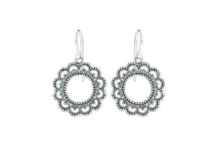 Rhodium Plated | Fashion Earrings